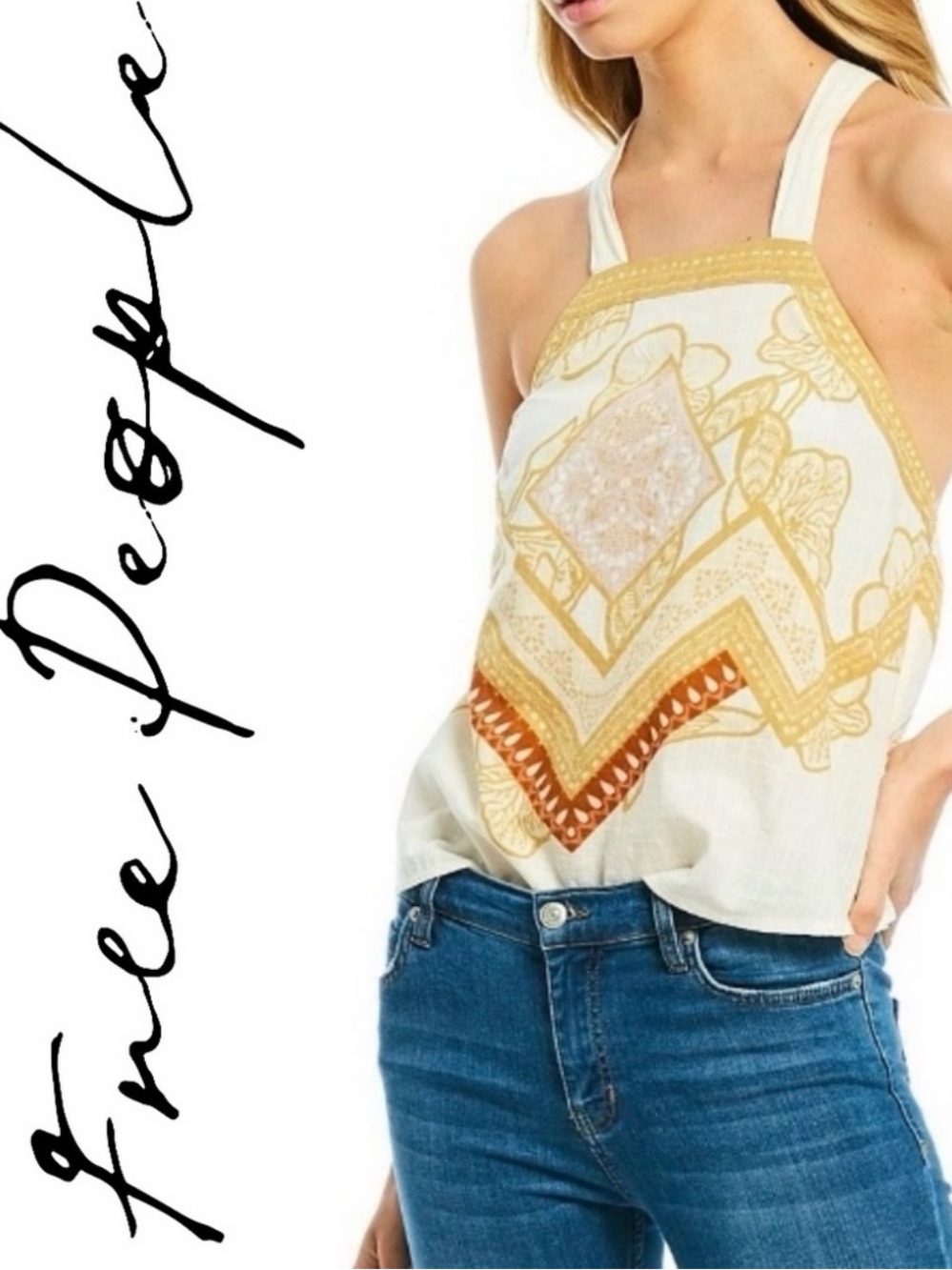 Free People Cool Cabana Tank - Picture 2 of 7
